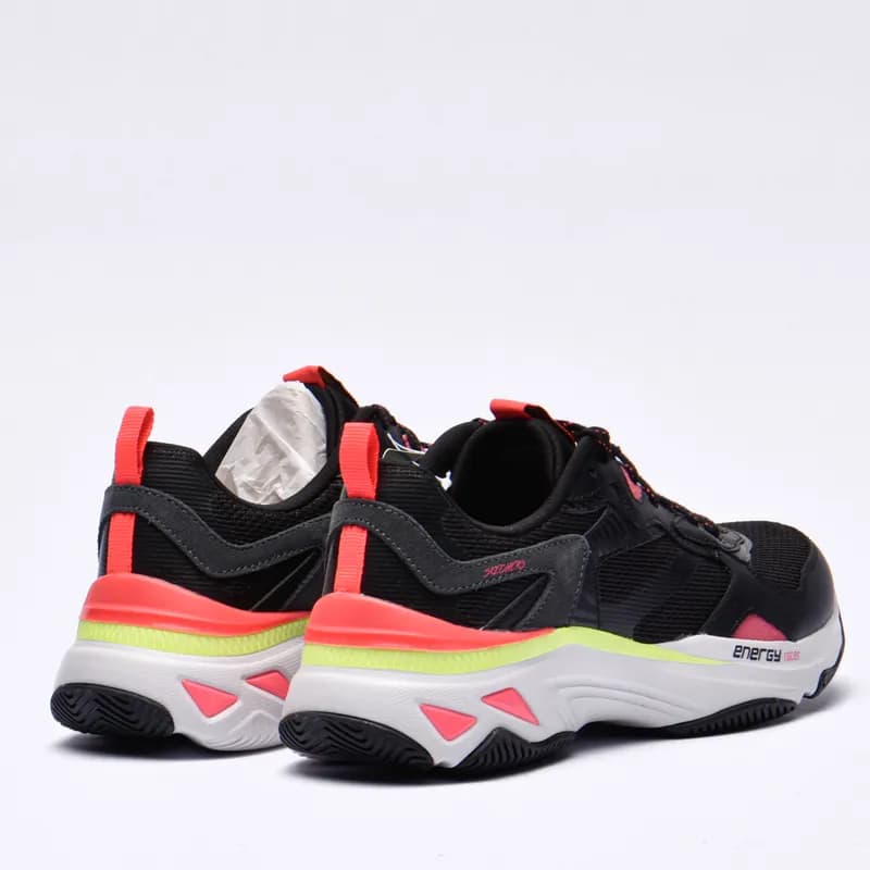 SKECHERS ENERGY RACER-EMBRACE HER BLACK/CORAL