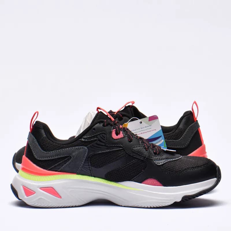 SKECHERS ENERGY RACER-EMBRACE HER BLACK/CORAL
