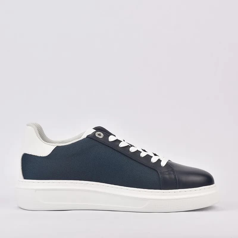 SCARPA UOMO CALF BLU