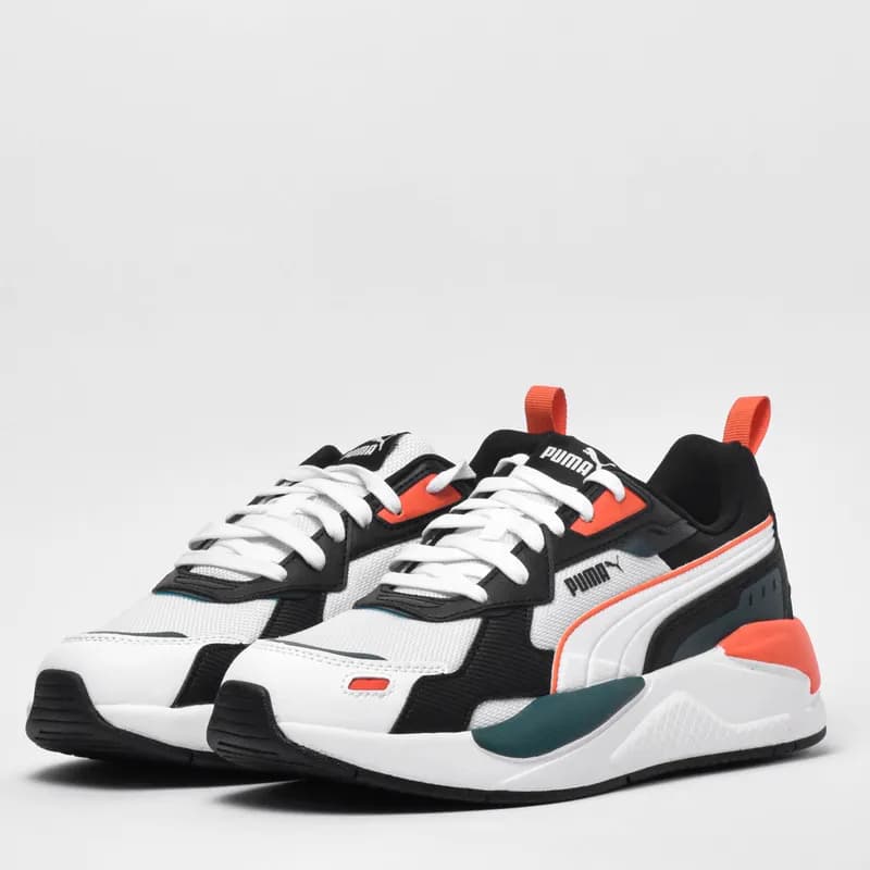 PUMA X-RAY BLACK WHITE GREEN REDMAZING