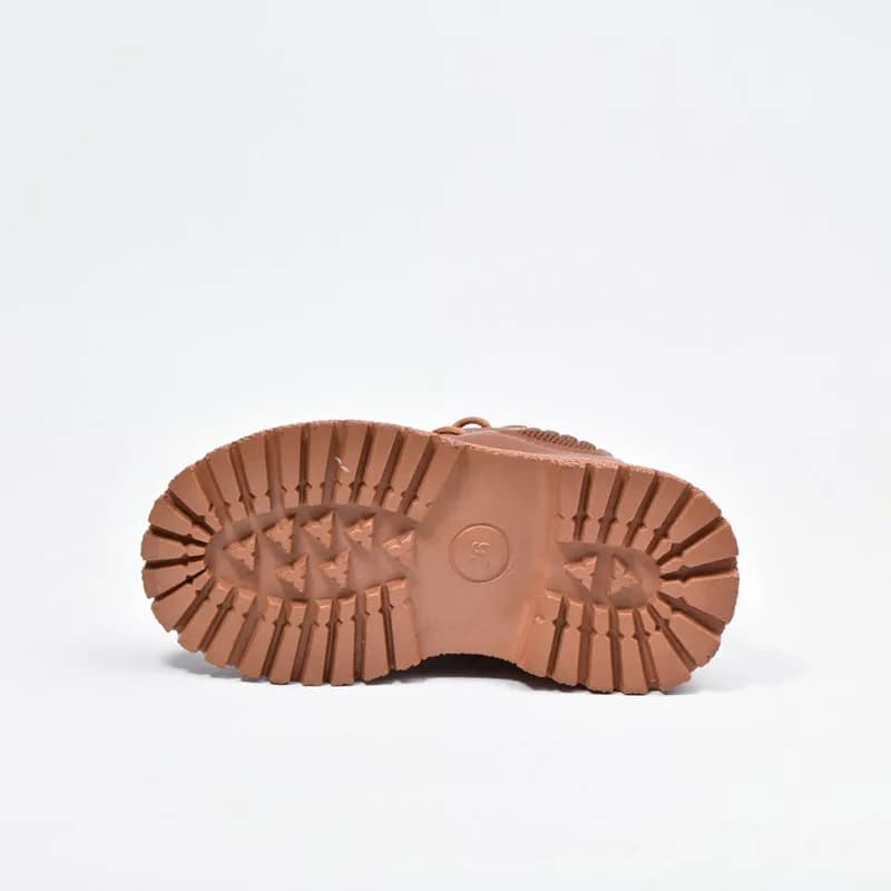 Bottes De Neige Marron Coordonnantes Enfants