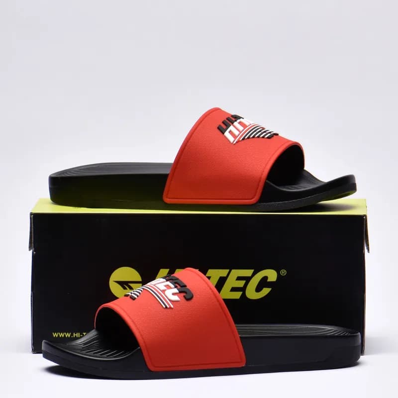 HI TEC HERITAGE SLIDE BLACK RED