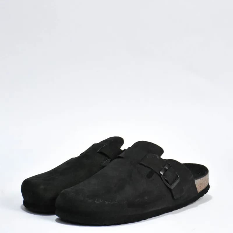 BIRKSBOT NUBUCK NOIR PLANTA NOIR