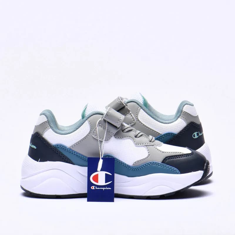 NOAH WHITE/GREY/BLUE Champion