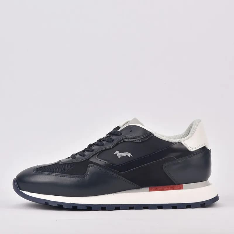 SCARPA UOMO CALF BLU