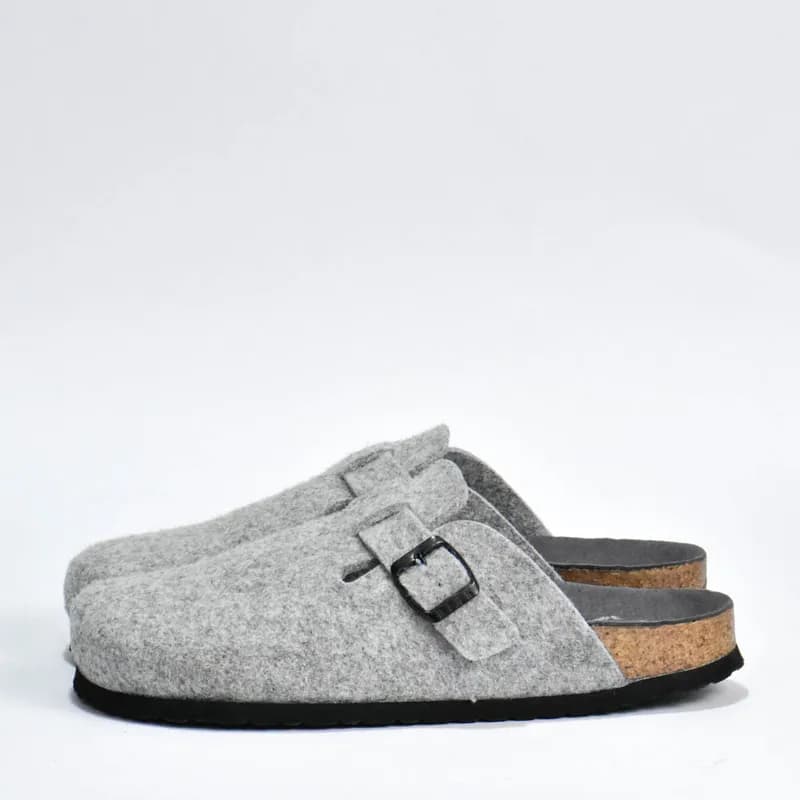 BIRKSBOT FEUTRE GRIS CLIR PLANTA GRIS