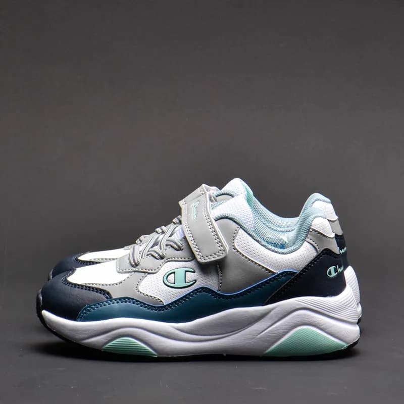 NOAH WHITE/GREY/BLUE Champion