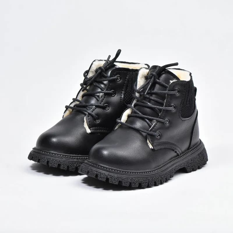 Bottes De Neige Noir Coordonnantes Enfants