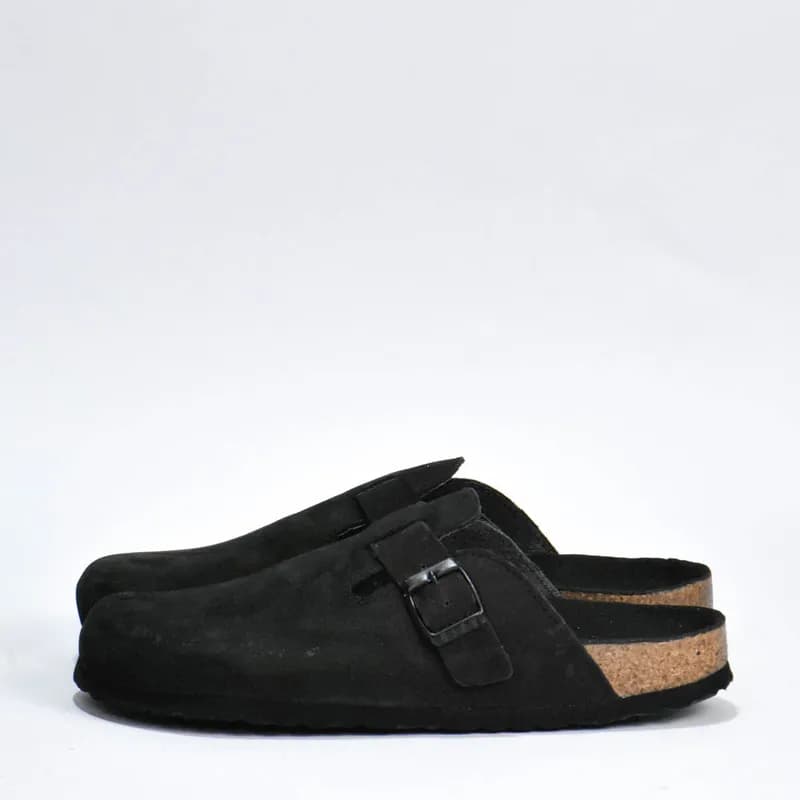 BIRKSBOT NUBUCK NOIR PLANTA NOIR