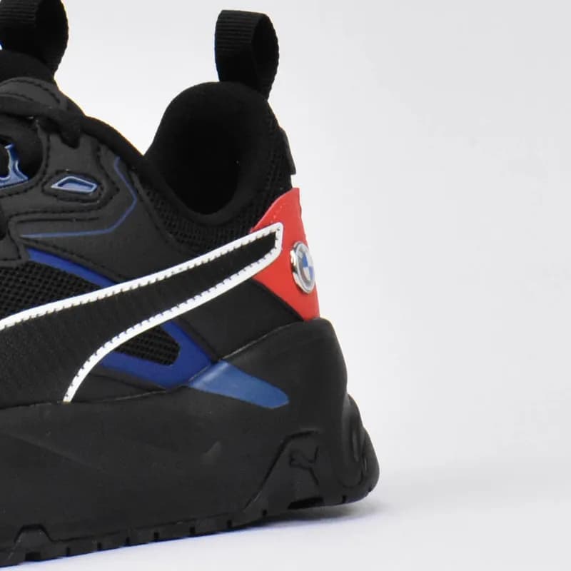 PUMA BMW TRINITY BLACK PRO-BLUE POP RED