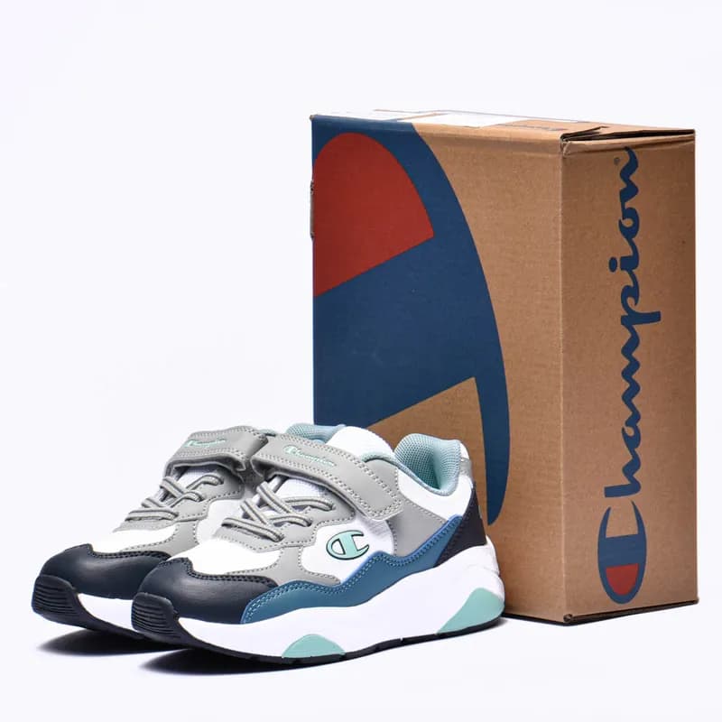 NOAH WHITE/GREY/BLUE Champion