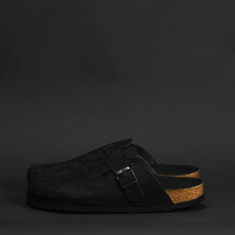 BIRKSBOT NUBUCK NOIR PLANTA NOIR