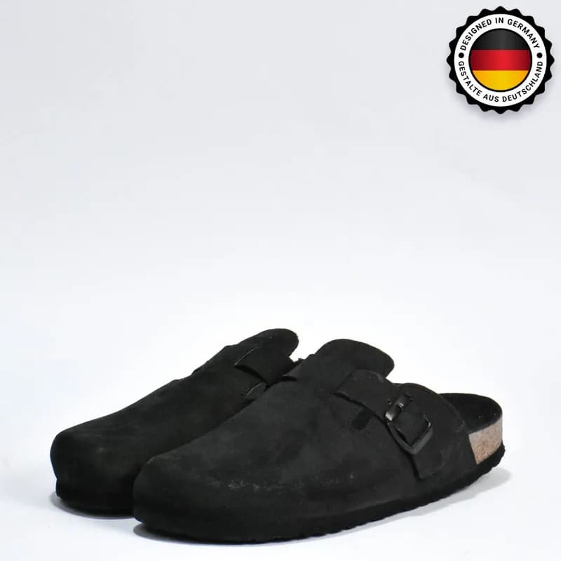 BIRKSBOT NUBUCK NOIR PLANTA NOIR