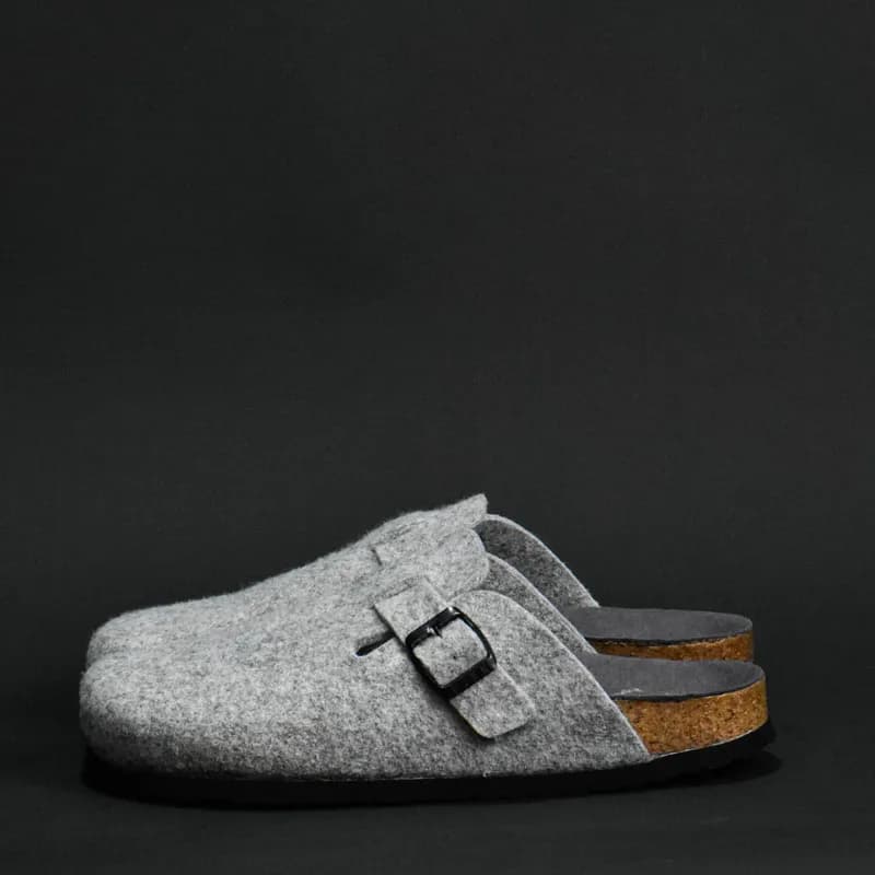 BIRKSBOT FEUTRE GRIS CLIR PLANTA GRIS