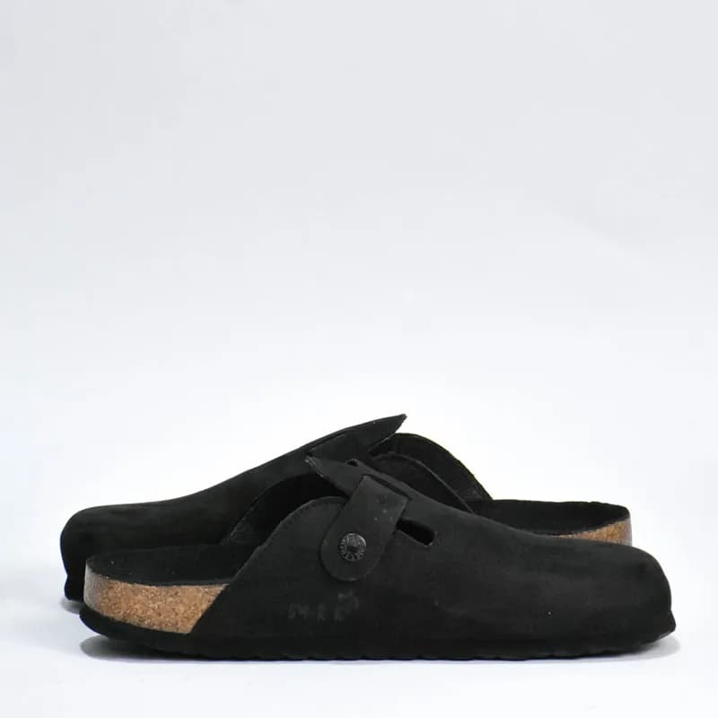 BIRKSBOT NUBUCK NOIR PLANTA NOIR