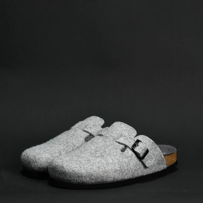 BIRKSBOT FEUTRE GRIS CLIR PLANTA GRIS