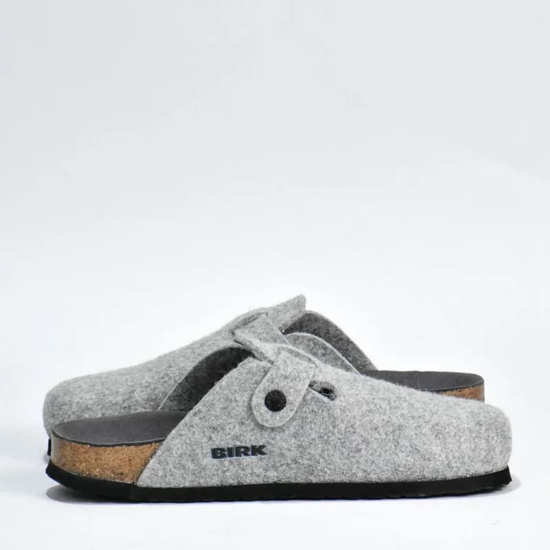 BIRKSBOT FEUTRE GRIS CLIR PLANTA GRIS