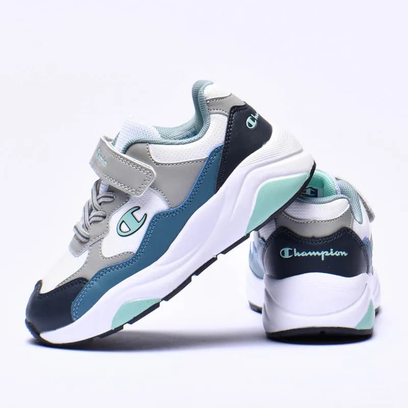 NOAH WHITE/GREY/BLUE Champion