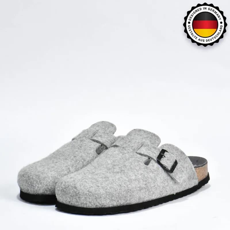 BIRKSBOT FEUTRE GRIS CLIR PLANTA GRIS