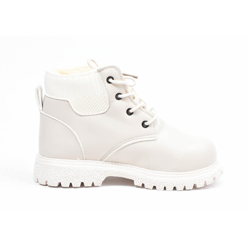 Bottes De Neige Blanc-Cassé Coordonnantes Enfants