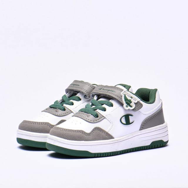 FINN WHT/GREY/GREEN Champion
