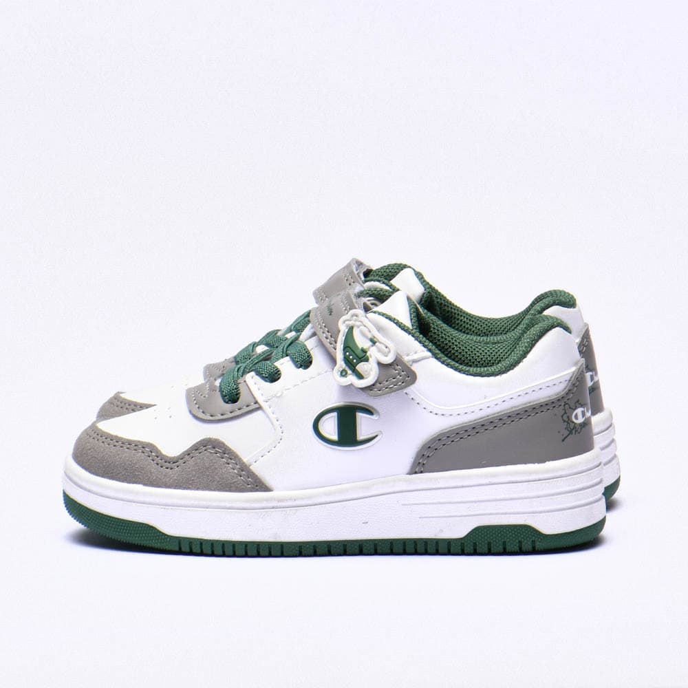 FINN WHT/GREY/GREEN Champion