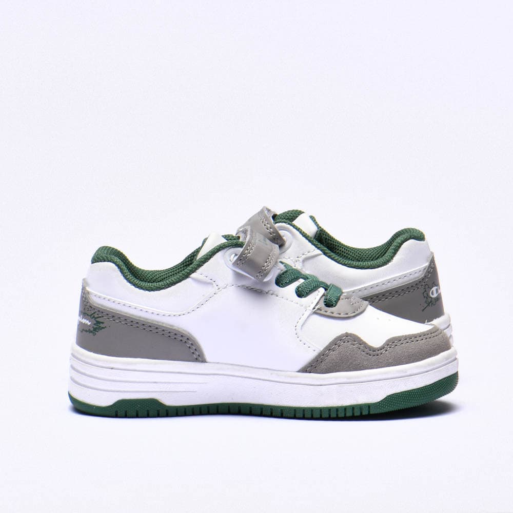 FINN WHT/GREY/GREEN Champion