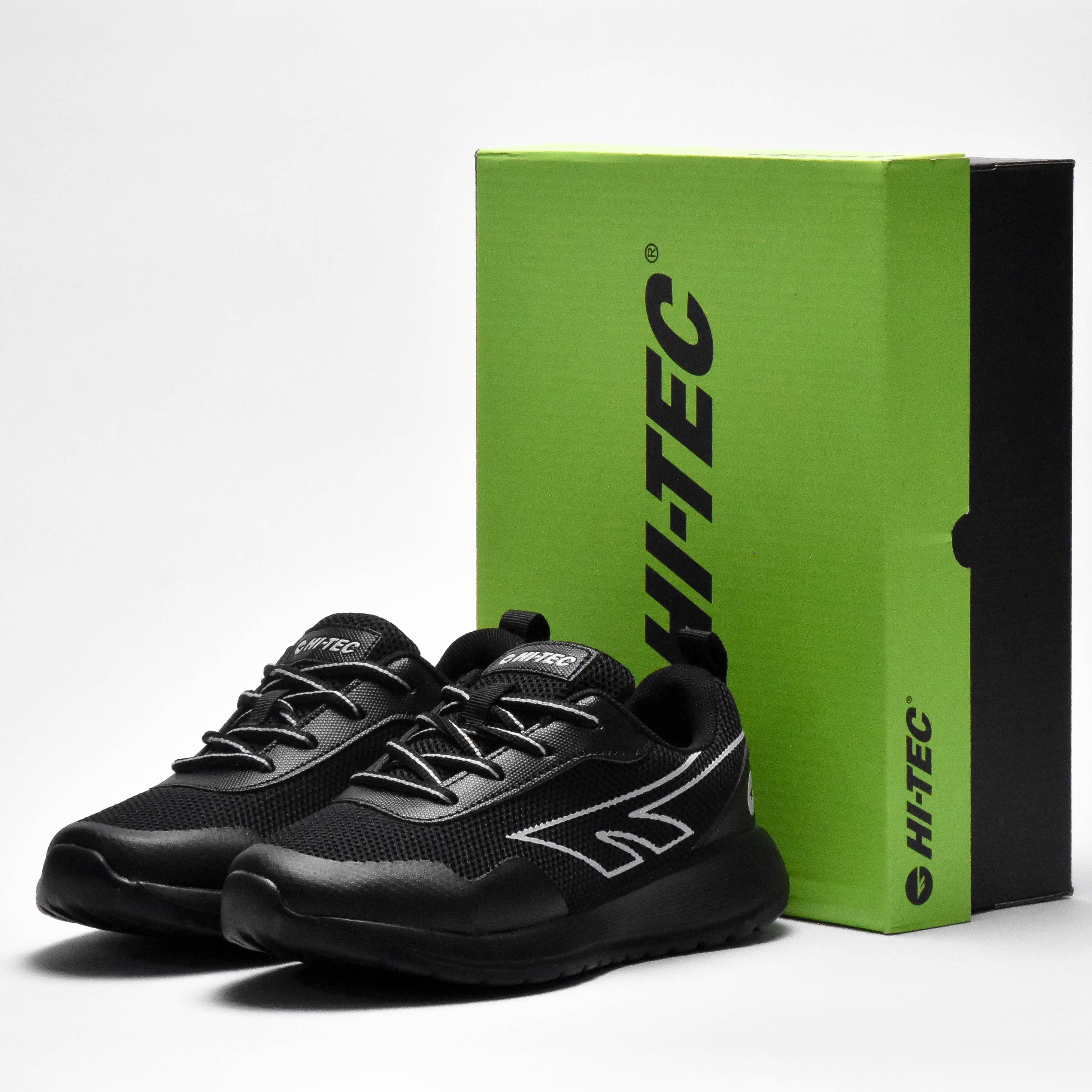 HI TEC SPRINTER JNR BLACK GREY