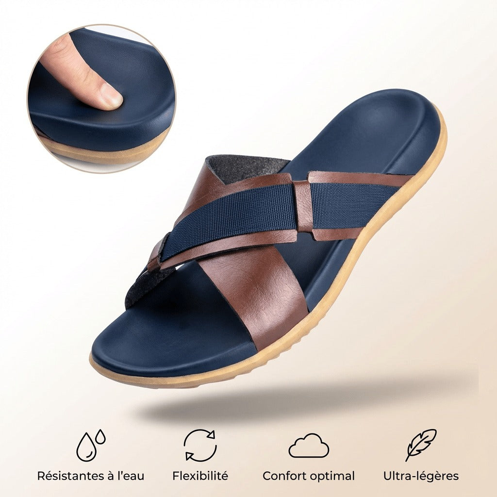 PUCA ROYAL SLIDER02 NAVY