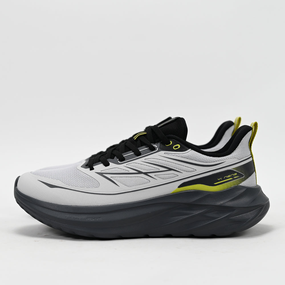 ERKE Men's Running Shoes, Grey/Charcoal