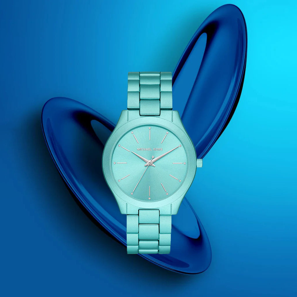 MK4525 Three-Hand Aqua Aluminum
