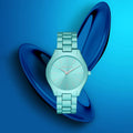 MK4525 Three-Hand Aqua Aluminum