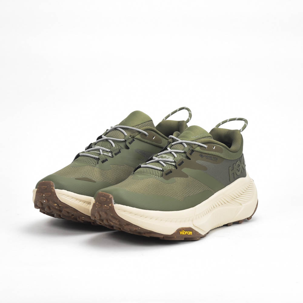 HOKA Transport GORE-TEX Slate Oat Milk Sneakers