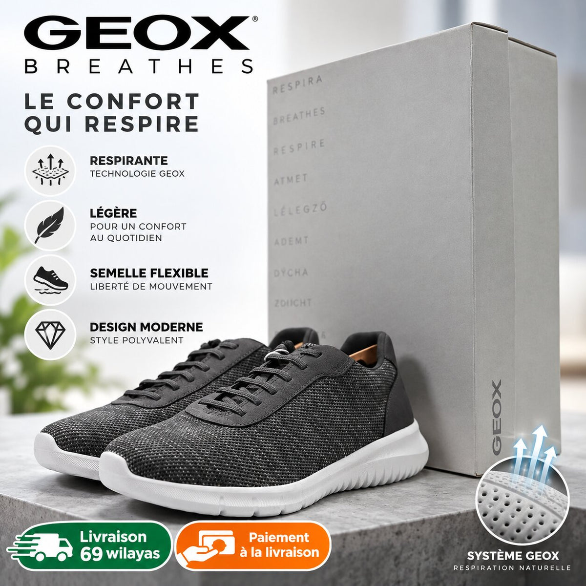 Geox Monreale Men's Sneakers