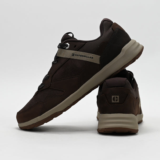 Caterpillar Quest Runner Sneakers, Coffee Bean