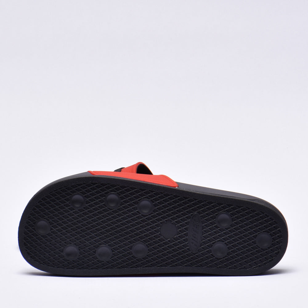 HERITAGE SLIDE BLACK RED