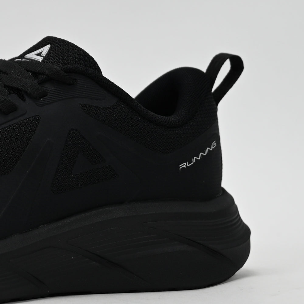 PEAK TaiChi Running Shoes, All Black