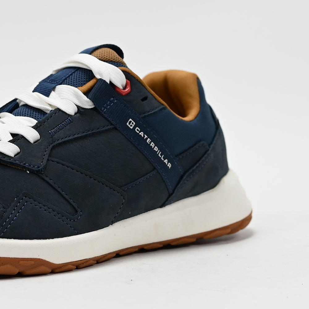 Caterpillar Quest Runner Sneakers, Dark Denim