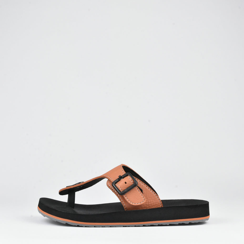 CLAQUETTE AA54M ORANGE BLACK KITO