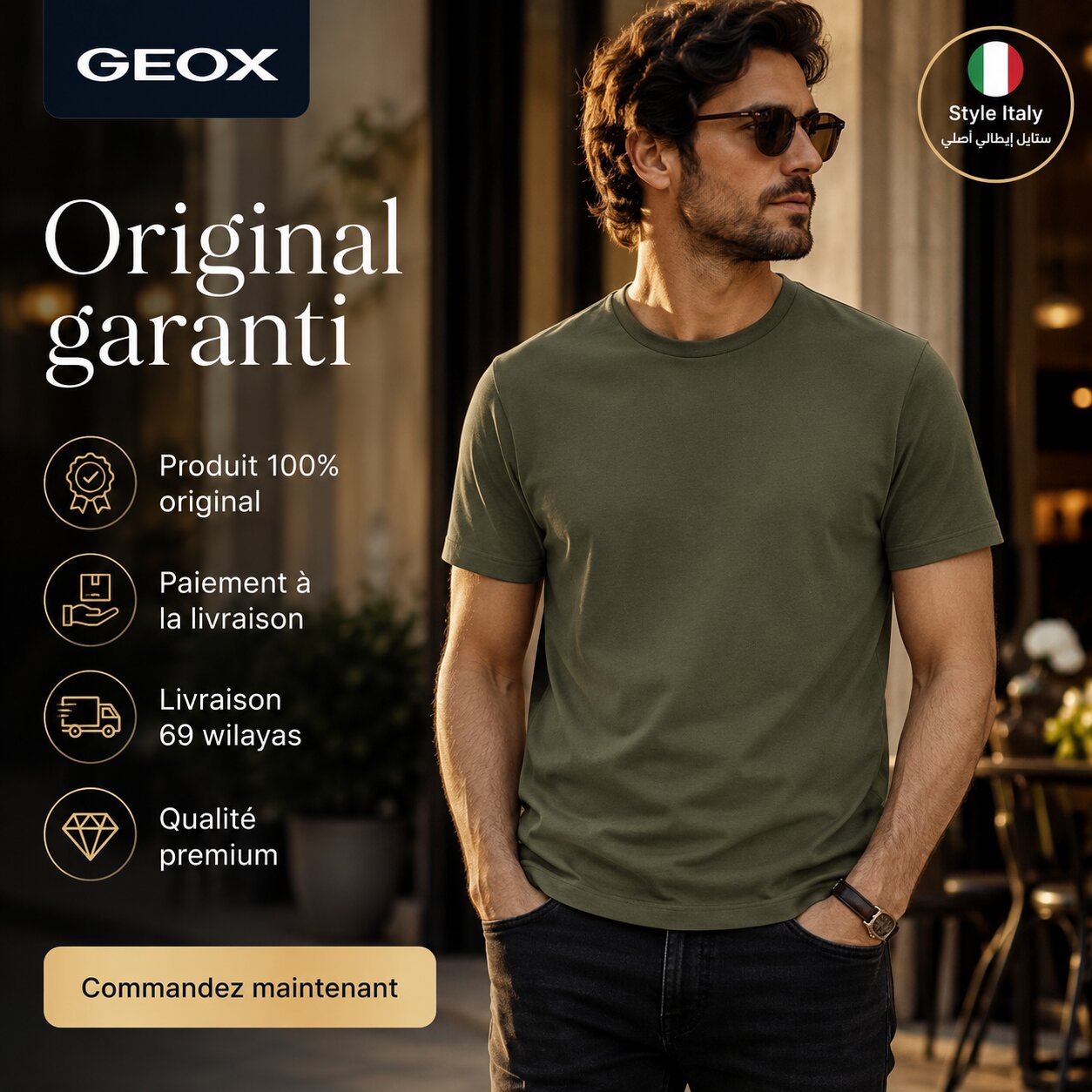 Geox T-Shirt Homme YRB