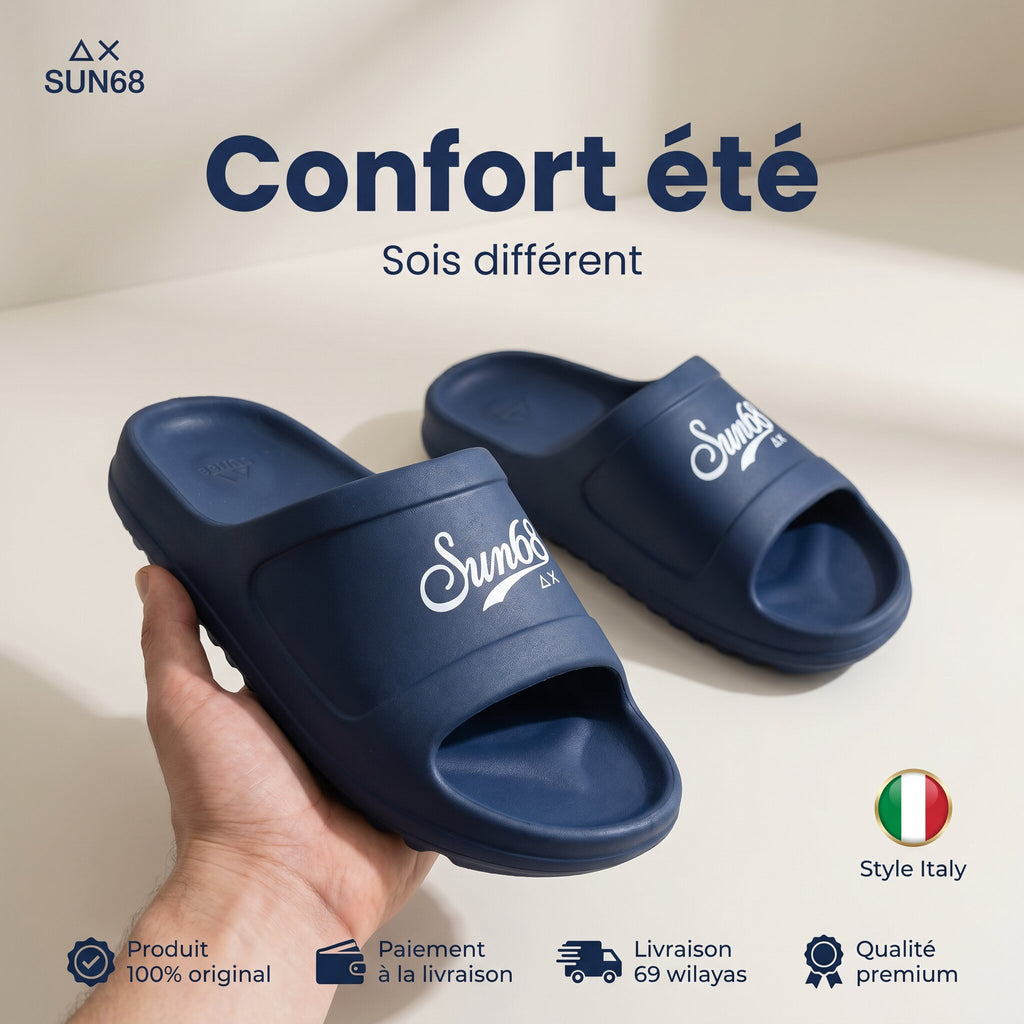SUN68 Slippers Monoblock