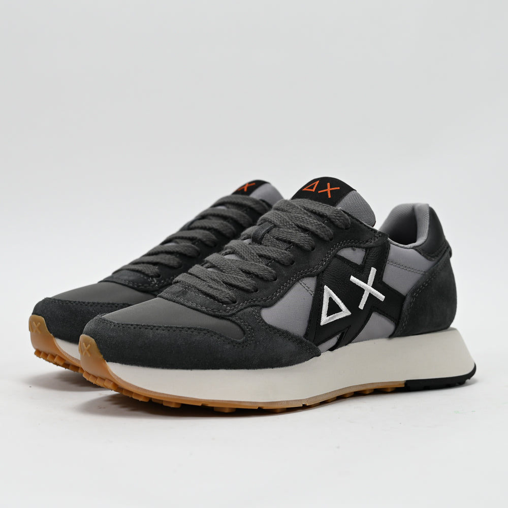 SUN68 Jaki Bicolor Men's Sneakers, Dark Grey
