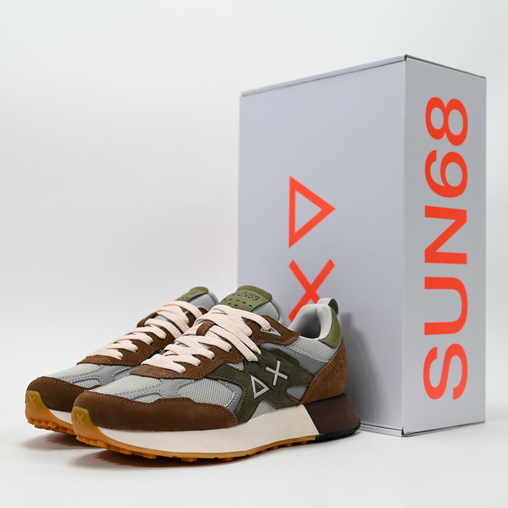 SUN68 Jaki Outdoor Sneakers, Brown