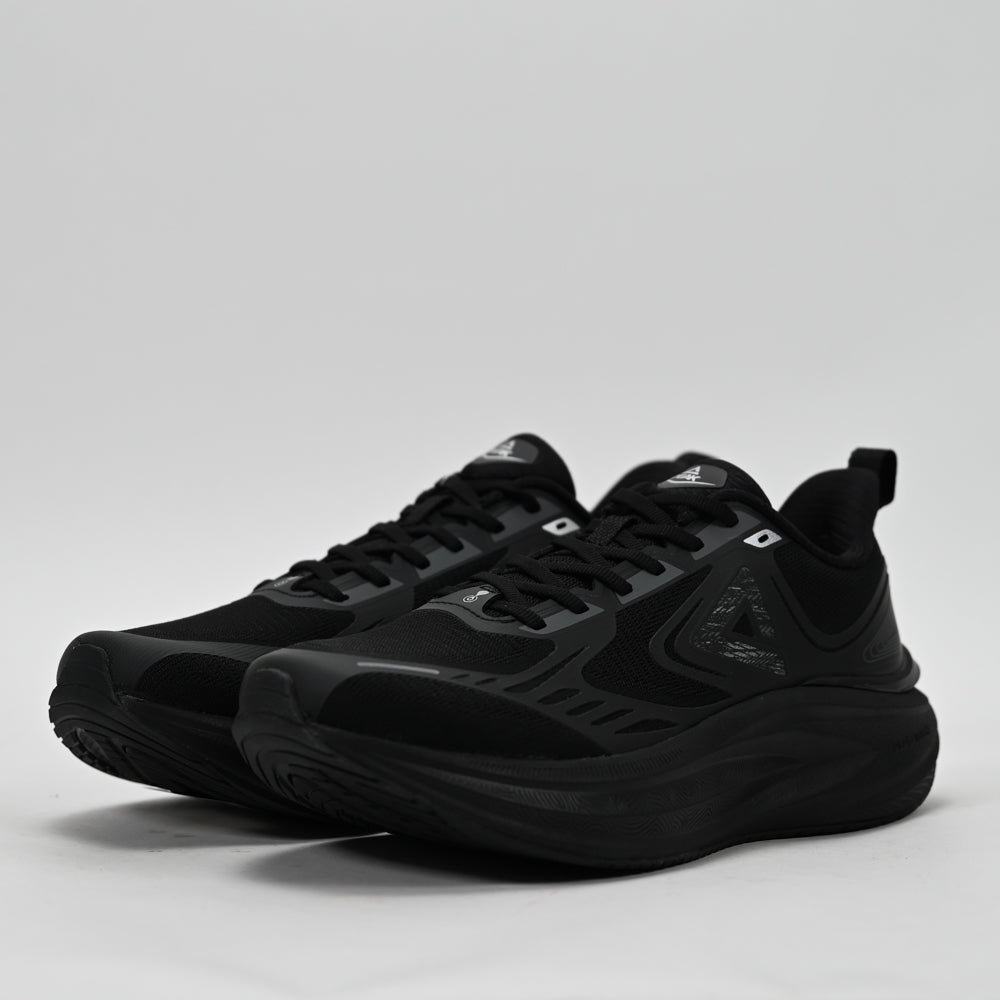PEAK Taichi Cushion Running Shoes, All Black
