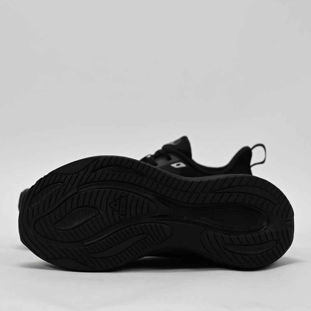 PEAK Taichi Cushion Running Shoes, All Black
