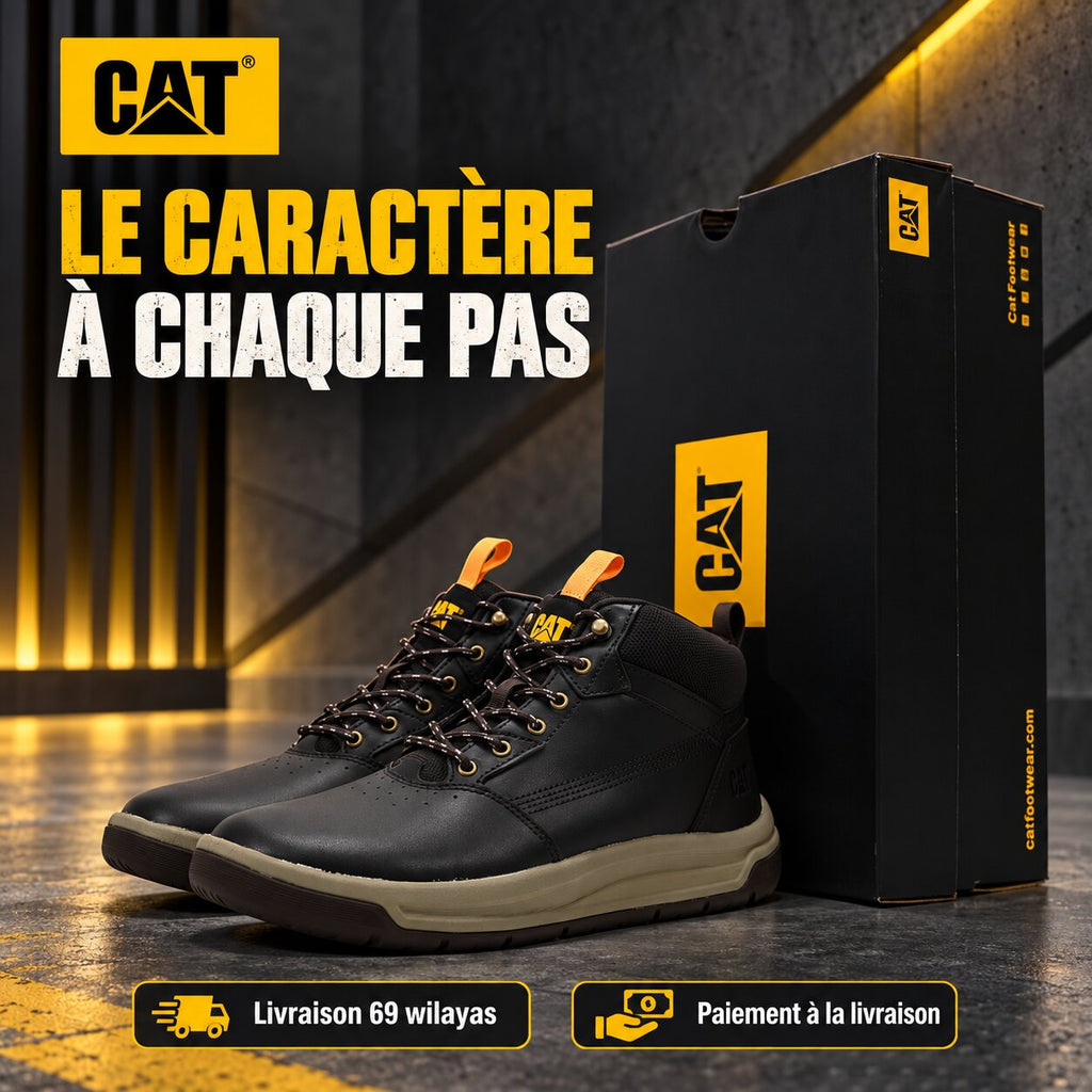 Caterpillar Apa Cush Sport Men's Shoes, Coffee Bean
