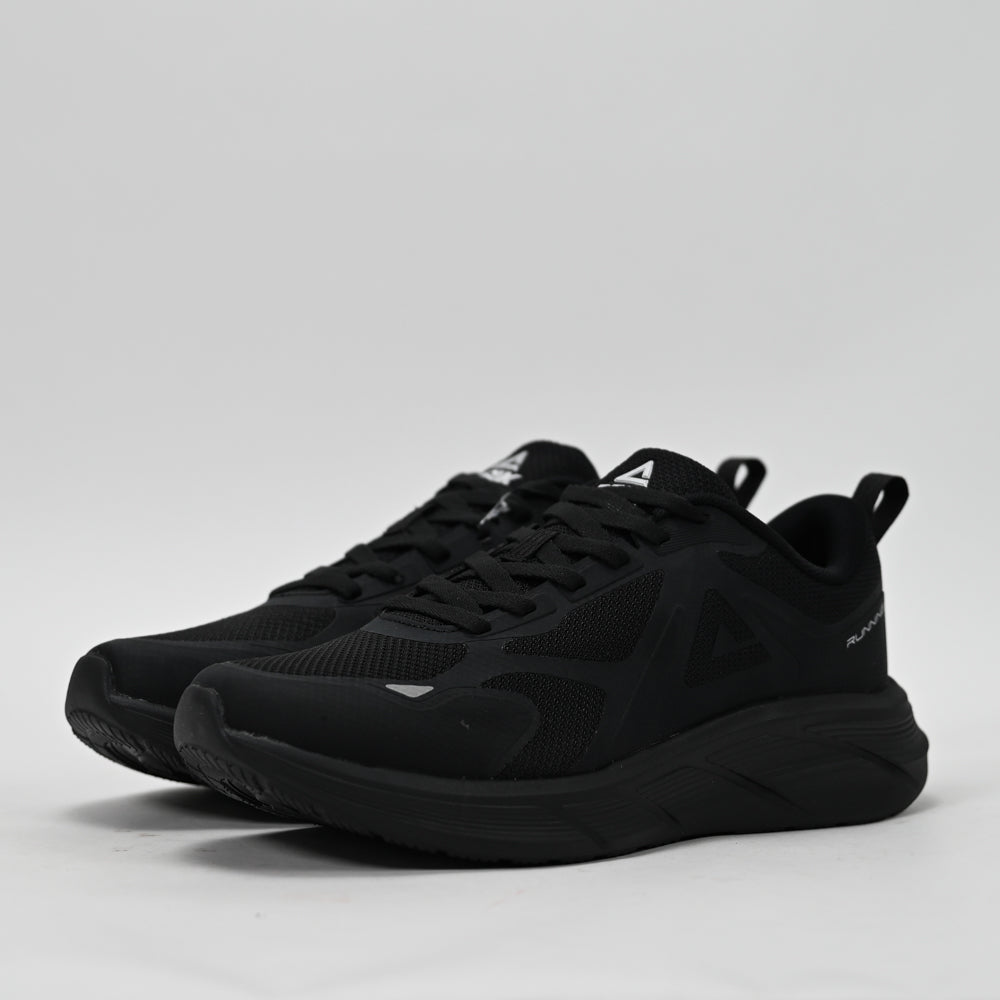 PEAK TaiChi Running Shoes, All Black