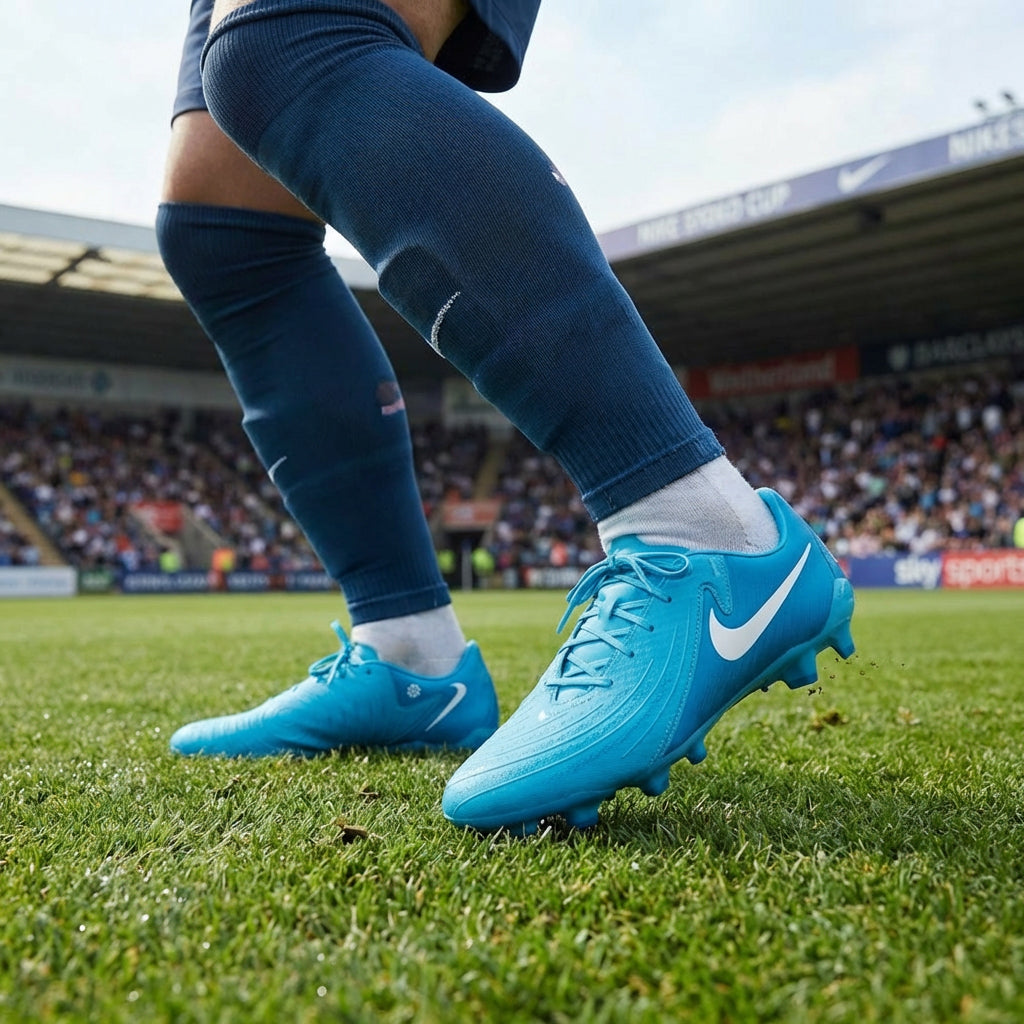 NIKE  Phantom GX 2 Academy MG Low « Blue Fury White »