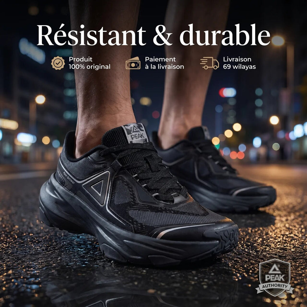 PEAK Taichi Casual Shoes Black Grey