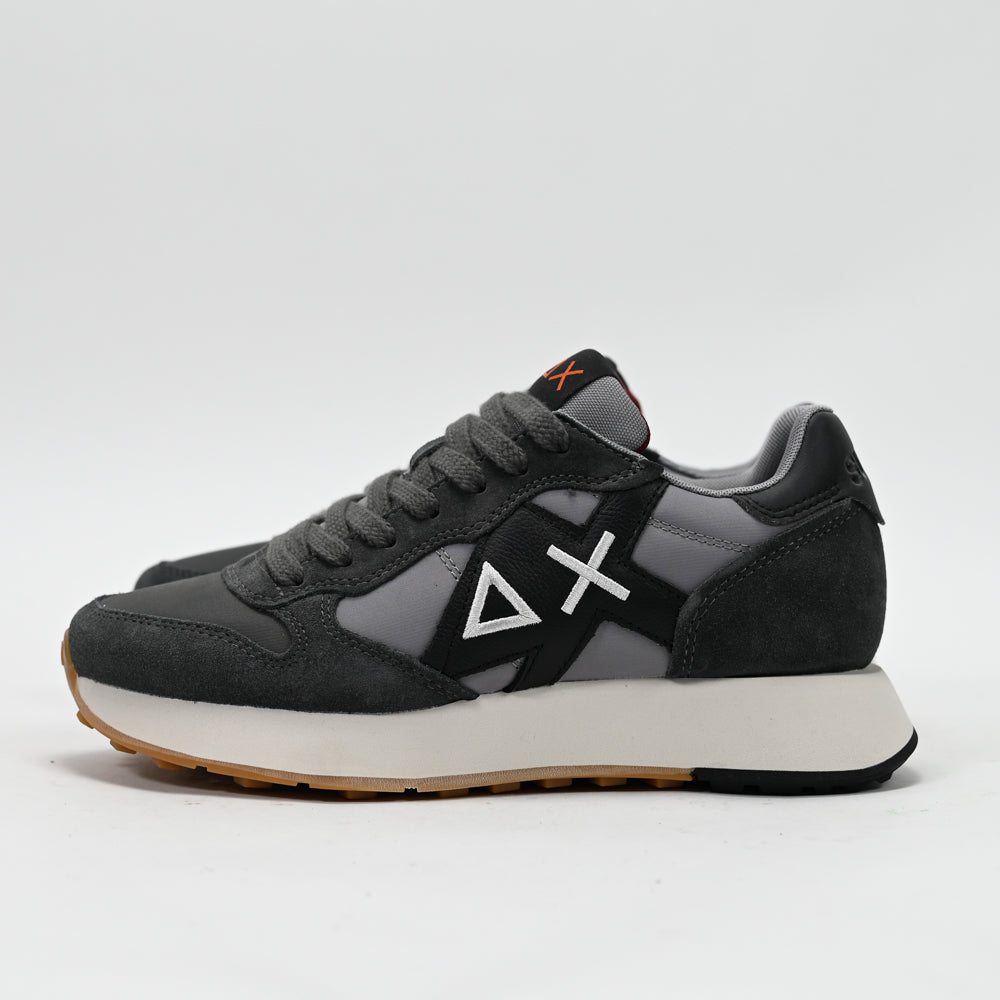 SUN68 Jaki Bicolor Men's Sneakers, Dark Grey